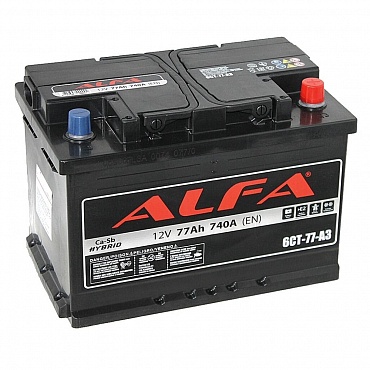 Аккумулятор ALFA Hybrid (77 Ah)